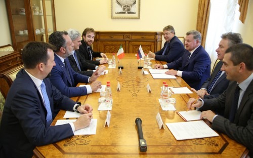 Полпред Президента в СКФО встретился с Послом Италии в РФ