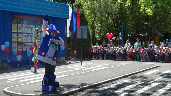 На Ставрополье открылся новый автогородок для дошкольников