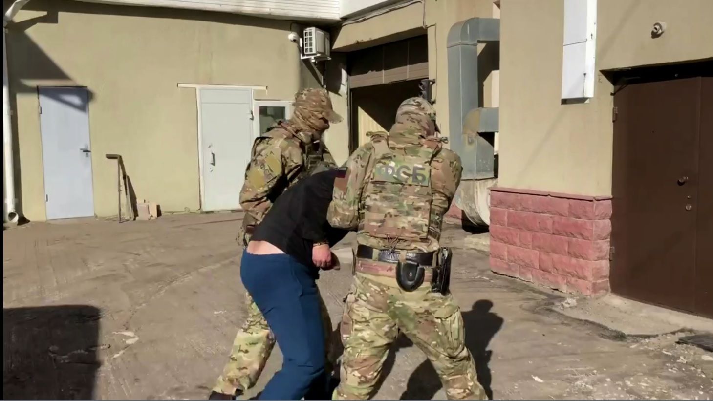 Задержание террориста сотрудниками ФСБ