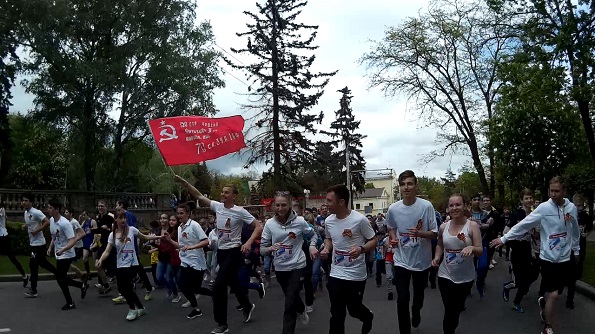 Ставропольцы приняли участие в краевом легкоатлетическом пробеге «Марафон Победы»