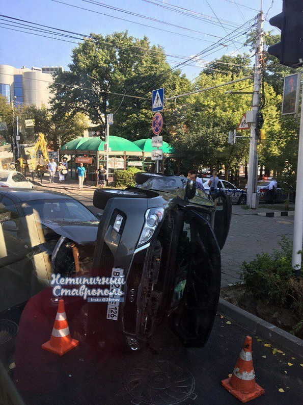 В Ставрополе в ДТП с двумя авто пострадал 8-летний мальчик
