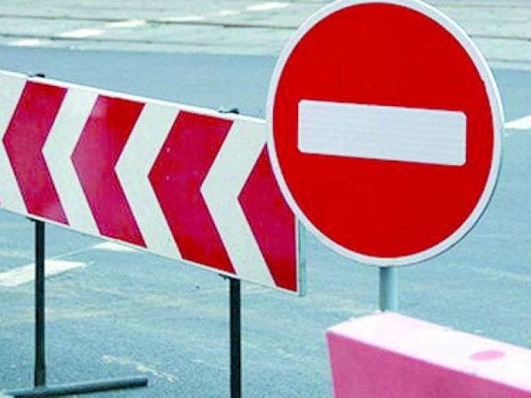 Закрыто движение транспортных средств на подъезде к городу Ставрополю