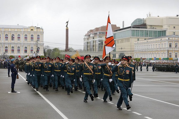 Парад Победы в Ставрополе 9 мая 2021 года