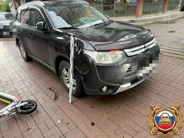 Подросток на электросамокате пострадал в ДТП в Ставрополе