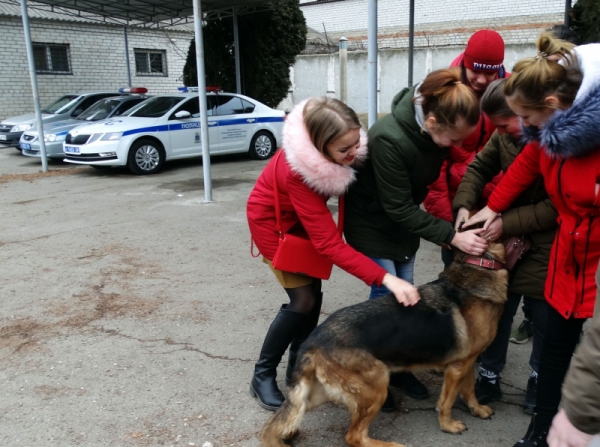 «Студенческий десант» Ставрополья прошел стажировку в подразделениях полиции