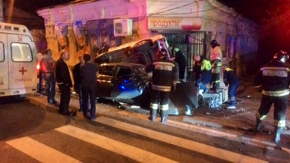 В Ставрополе произошло ДТП с 3 автомобилями и 3 пострадавшими