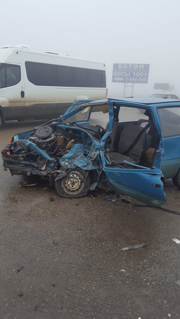 В Шпаковском районе в ДТП с пятью автомобилями погиб мужчина