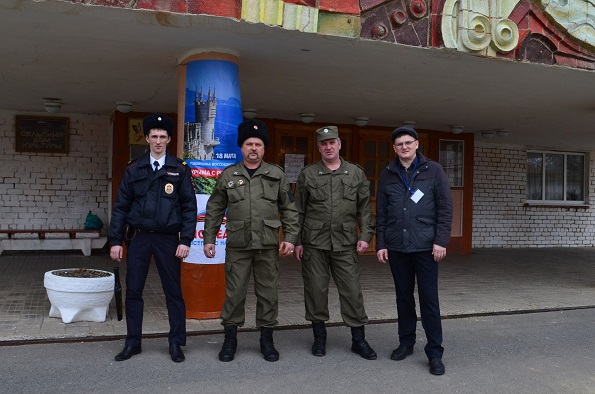 Более 1500 Терских казаков вели охрану общественного порядка на выборах