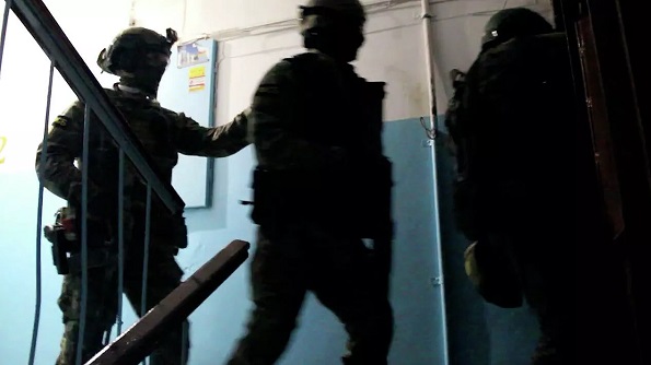 Штурм террористов сотрудниками ФСБ России