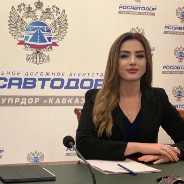 Милана Тхамокова, пресс-секретарь ФКУ Упрдор Кавказ