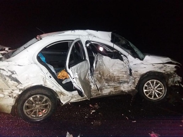На федеральной трассе «Кавказ» в результате столкновения трех легковых автомобилей пострадали 4 человека