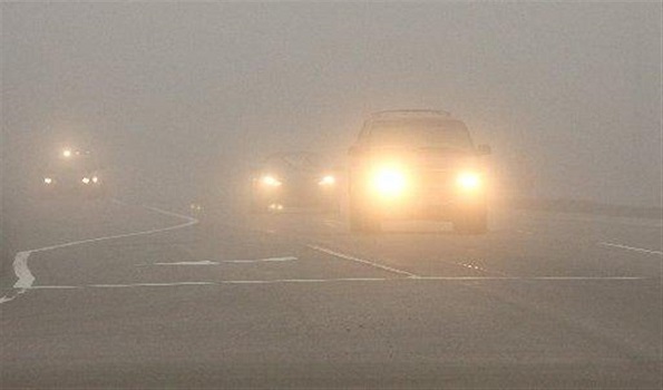 На дорогах Ставрополья сильный туман