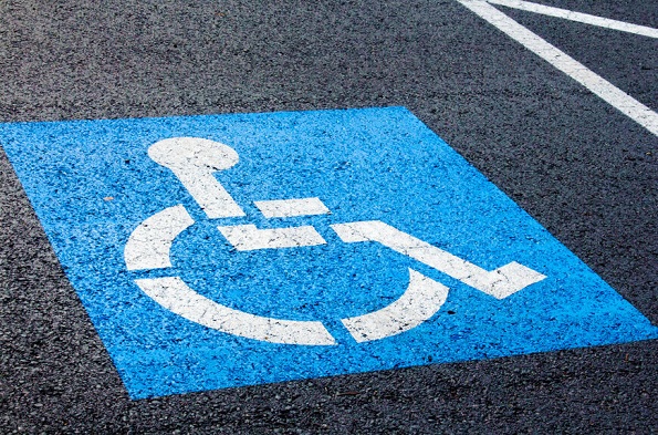 Место парковки для инвалидов