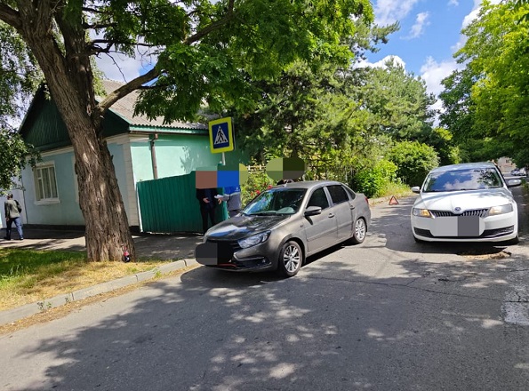 ДТП с электросамокатом