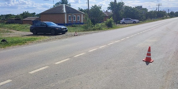 Наезд на несовершеннолетнего велосипедиста