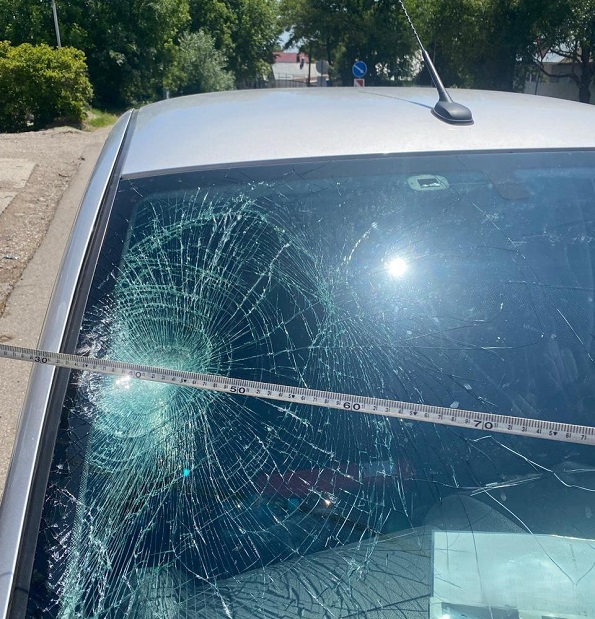 Водитель автомобиля допустил наезд на пешехода
