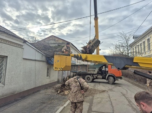 Последствия ураганного ветра