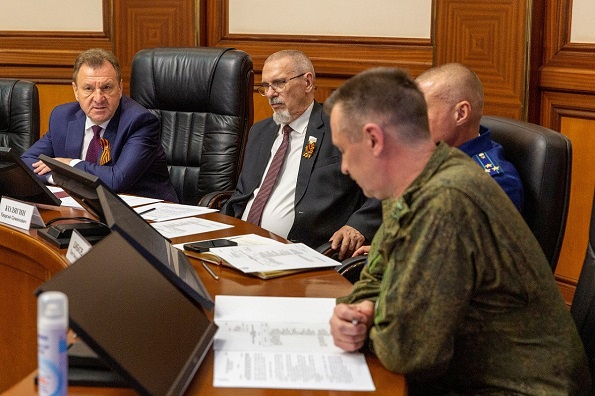 Заседание антитеррористической комиссии под председательством главы Ставрополя Ивана Ульянченко
