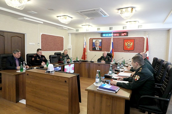 Итоговый военный совет Северо-Кавказского округа Росгвардии состоялся в Пятигорске