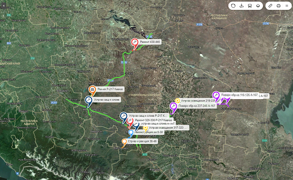 На Ставрополье отремонтируют 25 км федеральных трасс