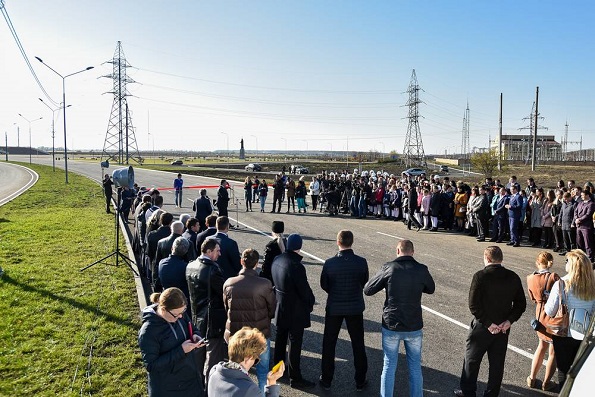 В Ставрополе состоялось открытие автодвижения по Безымянному проспекту