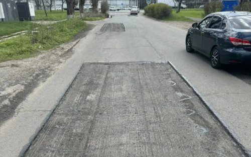 Работы по обновлению дорожно-транспортной сети