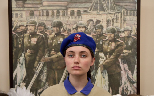 Торжественное открытие портретных досок выпускникам участникам СВО