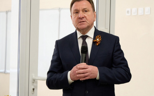 Торжественное открытие портретных досок выпускникам участникам СВО