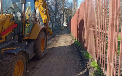 Работы по обновлению дорожно-транспортной сети