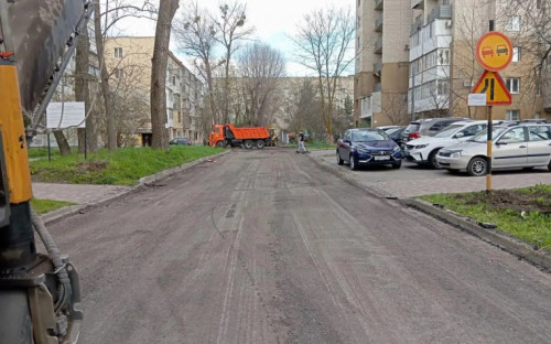 Работы по обновлению дорожно-транспортной сети
