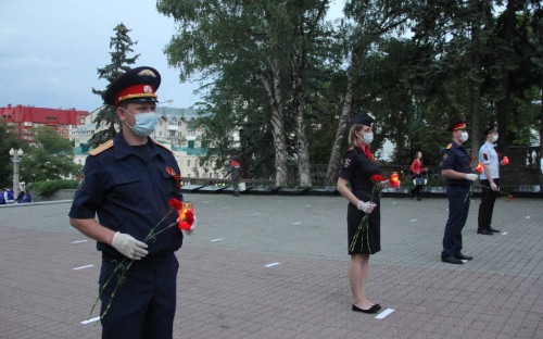 Полицейские почтили память героев ВОВ