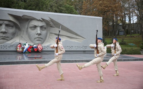 Памятная церемония, посвященная 78-й годовщине разгрома советскими войсками немецко-фашистских войск в битве за Кавказ