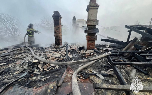 Человек погиб в пожаре в центре Ставрополя