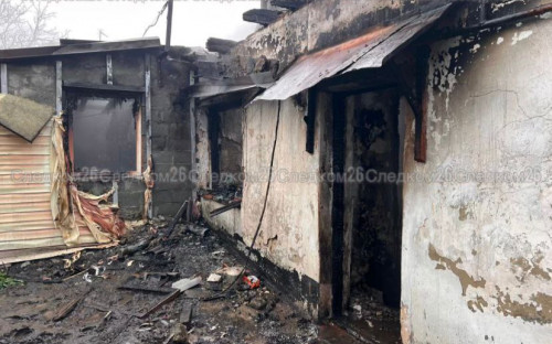 Человек погиб в пожаре в центре Ставрополя