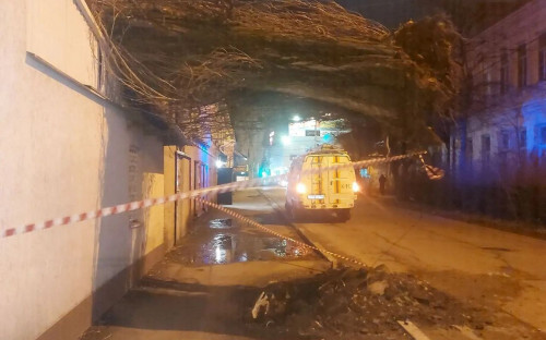 Последствия ураганного ветра