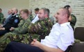 Росгвардейцы поздравили офицеров-воспитателей кадетской школы с праздником 