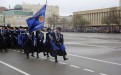 Казаки на Параде Победы в Ставрополе