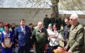 Захоронение красноармейца Павла Антоновича Бурдина в селе Кара-Тюбе