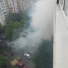 Пожар на улице Пирогова 40/2 в Ставрополе