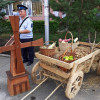 Сказочных бычков из подручных материалов сделали на фестивале национальных культур в Буденновске