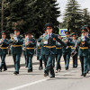 Сотрудники Росгвардии маршируют в Пятигорске