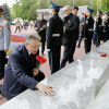 Возложение цветов на мемориале «Вечная Слава» в Ставрополе