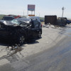 ДТП с возгоранием грузовика в с. Надежда Шпаковского районе