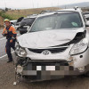 На подъеме к Ставрополю 17 августа произошло тройное ДТП, один человек пострадал