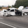 На подъеме к Ставрополю 17 августа произошло тройное ДТП, один человек пострадал