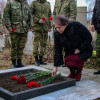 На месте захоронения Героя Российской Федерации майора Владимира Нургалиева