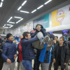 Встреча Арама Григоряна, выступившего в составе национальной сборной на соревнованиях «Большого шлема» по дзюдо