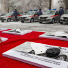 Сотрудникам Росгвардии вручили ключи от новых патрульных автомобилей