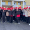 Массовый флешмоб «Материнское сердце»