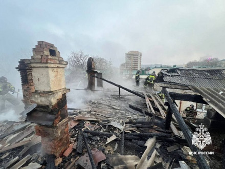 Человек погиб в пожаре в центре Ставрополя